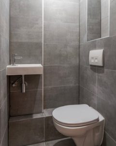 Toilet plaatsen