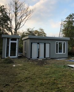 Tuinhuis plaatsen