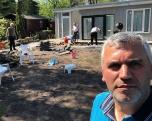 Tuinhuis plaatsen