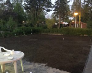 Tuinhuis plaatsen
