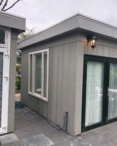 Tuinhuis plaatsen
