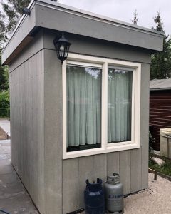 Tuinhuis plaatsen