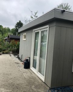Tuinhuis plaatsen