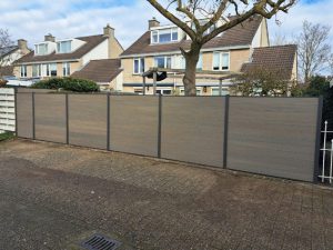 Schutting plaatsen
