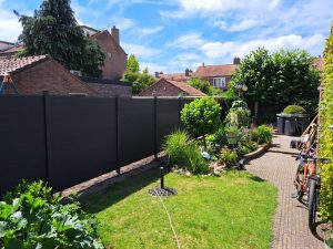 Schutting plaatsen